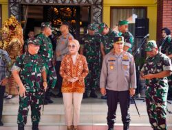Forkopimda Sumatera Selatan  Sambut Panglima TNI Yudo Margono